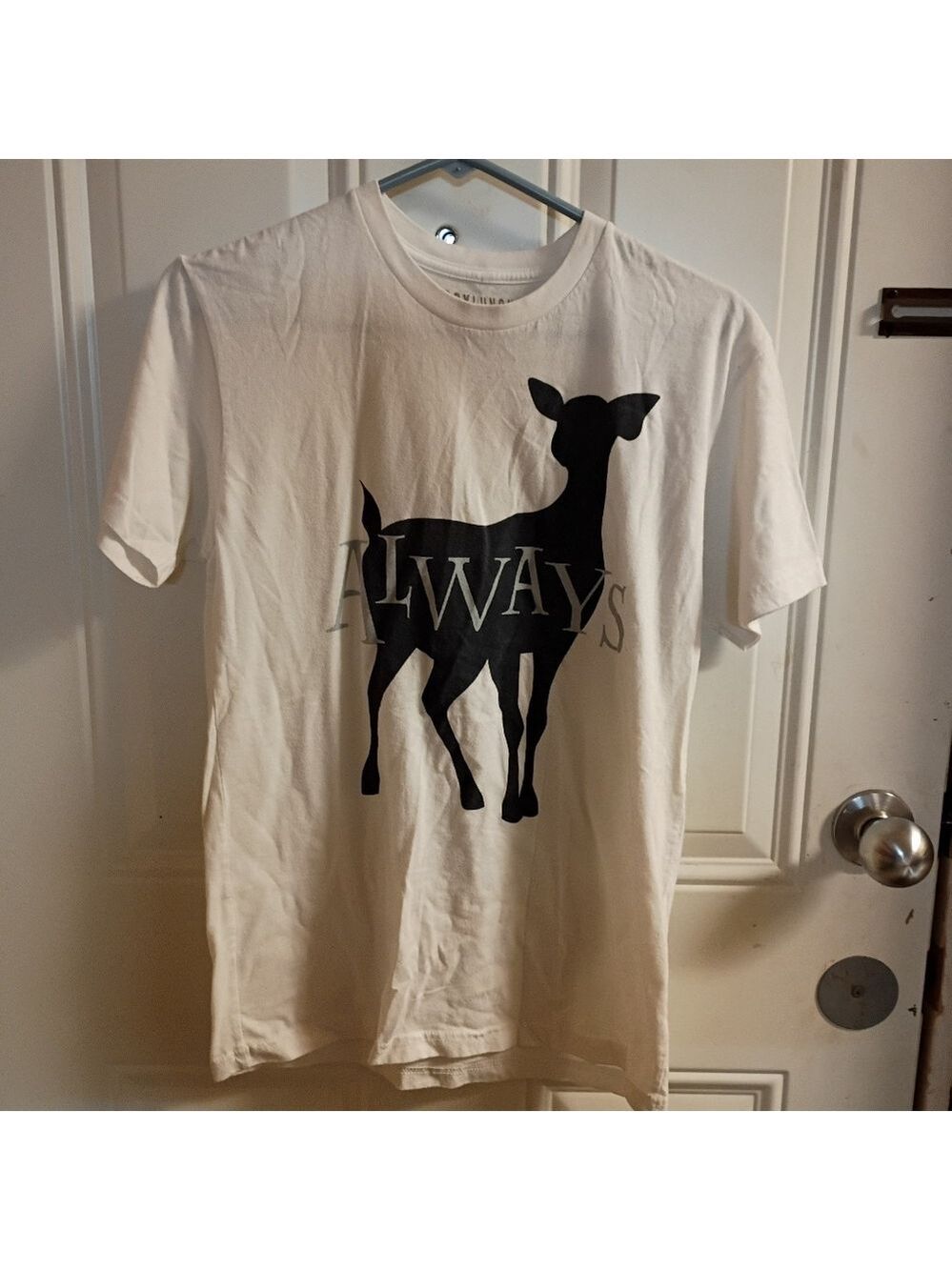 2/$10 Harry Potter Box Lunch Expecto Patronum Always Graphic Tee Size Small - Picture 1 of 6